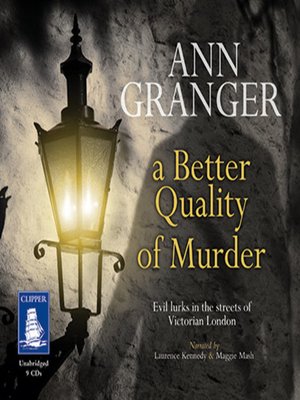 cover image of A Better Quality of Murder